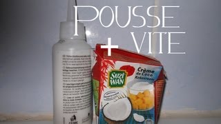 ✿⊱╮Lait de coco pour la pousse des cheveux [upl. by Nomal735]