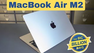 MacBook Air M2 price in big billion days sale  MacBook Air M2 price in flipkart sale [upl. by Benton]