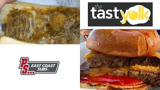 New Penn Station Ghost Pepper Cheese Steak vsTasty Yolk Cheese Steak OR NOT [upl. by Riha110]