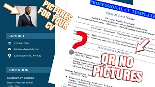 Do you need pictures for your CV [upl. by Veriee]