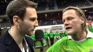 Interview mit Jörg Neun Bor Mönchengladbach zum Finale des AOK Traditionsmasters 2014 [upl. by Learsiy296]