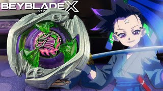 UX09 SAMURAI SABER 270L Beyblade X Unboxing [upl. by Zetnod]