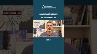 Conventional treatments for shoulder bursitis  PART 1 ShoulderBursitis ShoulderPain [upl. by Wojcik]