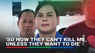 I have to die first Sara Duterte explains condition of revenge plot vs Marcoses [upl. by Friedman873]