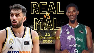 Real Madrid vs Unicaja Malaga  Super Cup Final Highlights  22 September 2024 [upl. by Vanny610]