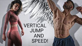 12 Min Plyometric Workout Boost Your Vertical Jump Speed amp Strength [upl. by Anniala]