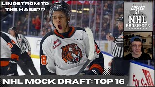 2024 NHL MOCK DRAFT  March Top 32 Part 1 [upl. by Edya]