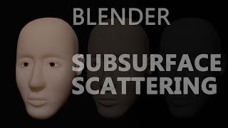 Blender Cycles Subsurface Scattering Tutorial [upl. by Anderer]