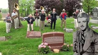 2018 Bunny Berigan Jazz Jubilee  Ceremony at his gravesite [upl. by Tterrag]