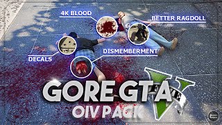 GTA 5 Extreme Gore Mod Pack  The Most GoreInfested Version Yet [upl. by Waldemar]