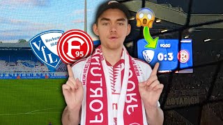 STEIGEN WIR WIEDER AUF  🤍❤️  Fortuna Düsseldorf gegen VFL Bochum Stadionvlog ⚽️🔥 [upl. by Bald264]