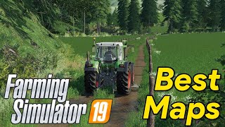 The BEST Maps In Farming Simulator 19 4 [upl. by Notniuq]