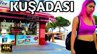 KUŞADASI CITY CENTER WALKING TOUR  5 May 2024  4k UHD 60fps [upl. by Carrington]