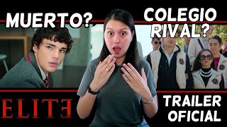 REACCIONANDO al trailer oficial de Elite Temporada 8  ¿Un Colegio Rival [upl. by Oratnek]