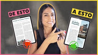 Mejora la Legibilidad de tu Revista Digital 📖✨ 6 Consejos Infalibles ✅ [upl. by Atazroglam923]