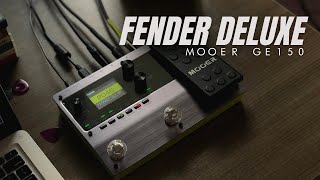 MOOER GE150  PACK FENDER DELUXE [upl. by Hultgren]