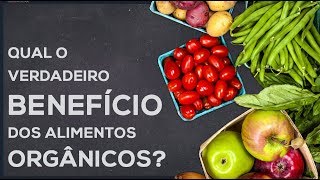 Qual o VERDADEIRO benefício dos ALIMENTOS ORGÂNICOS [upl. by Gronseth]