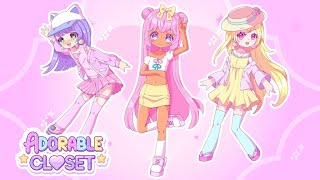 Adorable Closet Gameplay  Dress Up Game  Mobile [upl. by Aicirtac]