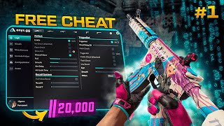 CS2 Cheats  Road to 20K with Free Cheat in Premier  Part 1 [upl. by Ellora913]