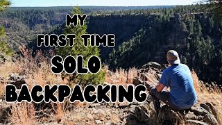 My First Time Solo Backpacking Im A Complete Beginner [upl. by Ecinrahs]