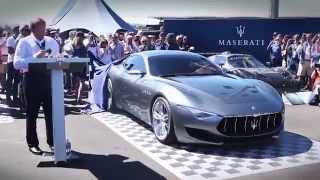 Maserati 100 celebrations at Monterey and Pebble Beach [upl. by Atrahc498]