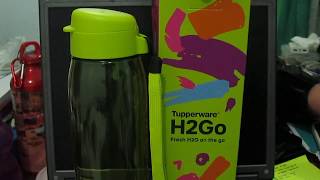 Tupperware  H2Go  Botol Minum [upl. by Cochran404]