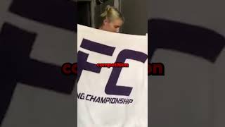 UFC star women dropped towel during weighin😱 [upl. by Tally]