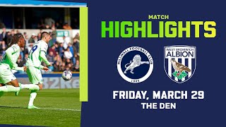 John Swift helps Baggies take point from The Den  Millwall 11 Albion  MATCH HIGHLIGHTS [upl. by Bowen]