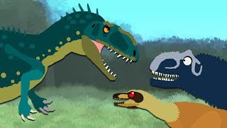 Dinosaurs Cartoons  ALL Episodes  GreenSpino [upl. by Allesig]