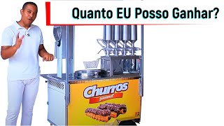 Carrinho de Churros Gourmet  É esse 😱 [upl. by Elehcin664]