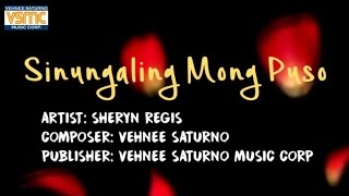 Sheryn Regis  Sinungaling Mong Puso Official Lyric Video [upl. by Haven]