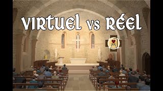 Monastere saint Joseph  virtuel vs réel [upl. by Octavus]