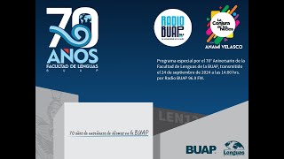 Programa especial 70 años de la Facultad de Lenguas La Conjura de los Necios Radio BUAP 969 FM [upl. by Akcemat926]