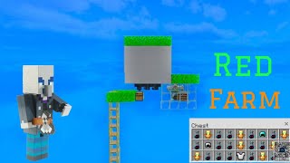 minecraft red farm  minecraft 121 farm  minecraft farm tutorial [upl. by Truitt]