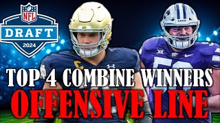 2024 NFL Scouting Combine Reaction I Top 4 Winners at Offensive Line [upl. by Eugor]