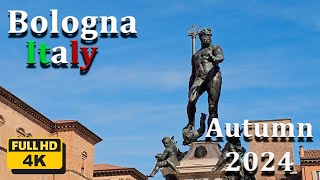 【4K】𝐖𝐀𝐋𝐊 ➜ Bologna Italy October 2024 [upl. by Odlo]