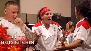 Robyn amp Elise EXPLODE After The Elimination  Hells Kitchen [upl. by Labaw232]