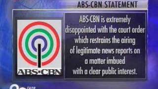 TRO laban sa ABSCBN TV Patrol World Feb 14 2008 [upl. by Seuguh]