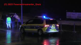 Polizei Greiz Absicherung Demo [upl. by Siraved]