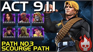 MCOC Act 911  Path 03  Scourge Path  Archangel vs Longshot  2024 [upl. by Sabanrab872]