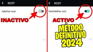 Activa ROOT en cualquier teléfono Android desde la configuración del sistema 2024 [upl. by Odnalor]