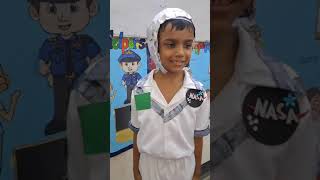 Nursery student wants to be an ASTRONUT careerday [upl. by Biddick]