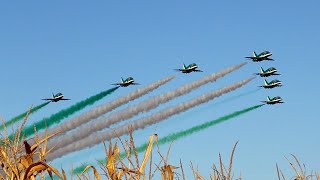 4K RSAF Saudi Hawks  TakeoffLanding Kleine Brogel  Sanicole Airshow 2022 [upl. by Ev]