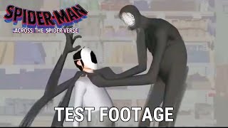 TEST FOOTAGE  SpiderMan Across the SpiderVerse 2023 [upl. by Nwahsak543]