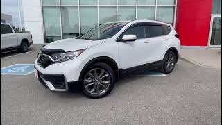 2020 Honda CR V Sport AWD in Diamond White Pearl [upl. by Rodmur]