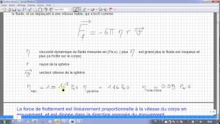 34 système mécanique linéaire amorti frottement visqueux 15 [upl. by Mcmillan288]