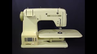 Bernina 707 Minimatic sewing machine  instructions [upl. by Aihsele891]