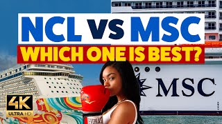 Norwegian Cruise Line vs MSC Cruises Which one is best [upl. by Ruosnam]