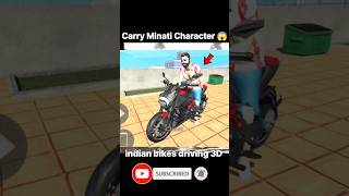 Carry Minati Character link in Indian bikes driving 3D shorts [upl. by Anidan775]