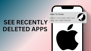 How To See Recently Deleted Apps on iPhone  Find History of uninstalled Apps or Games [upl. by Mari179]